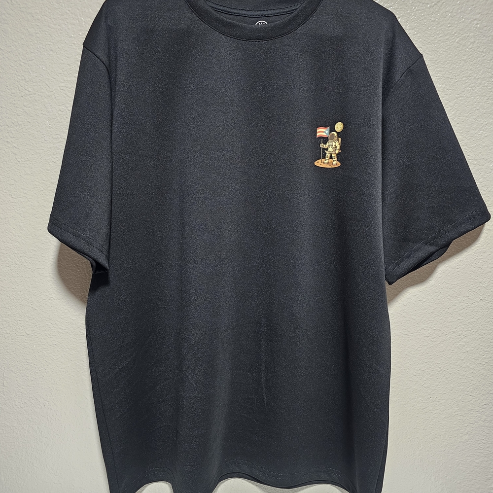 Classic Black Men's T-Shirt with Graphic